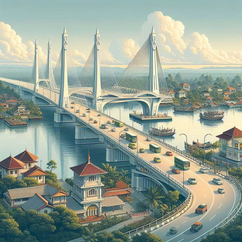 Jembatan Kutai Kartanegara: Memperkenalkan Keindahan dan Sejarah di Kalimantan Timur