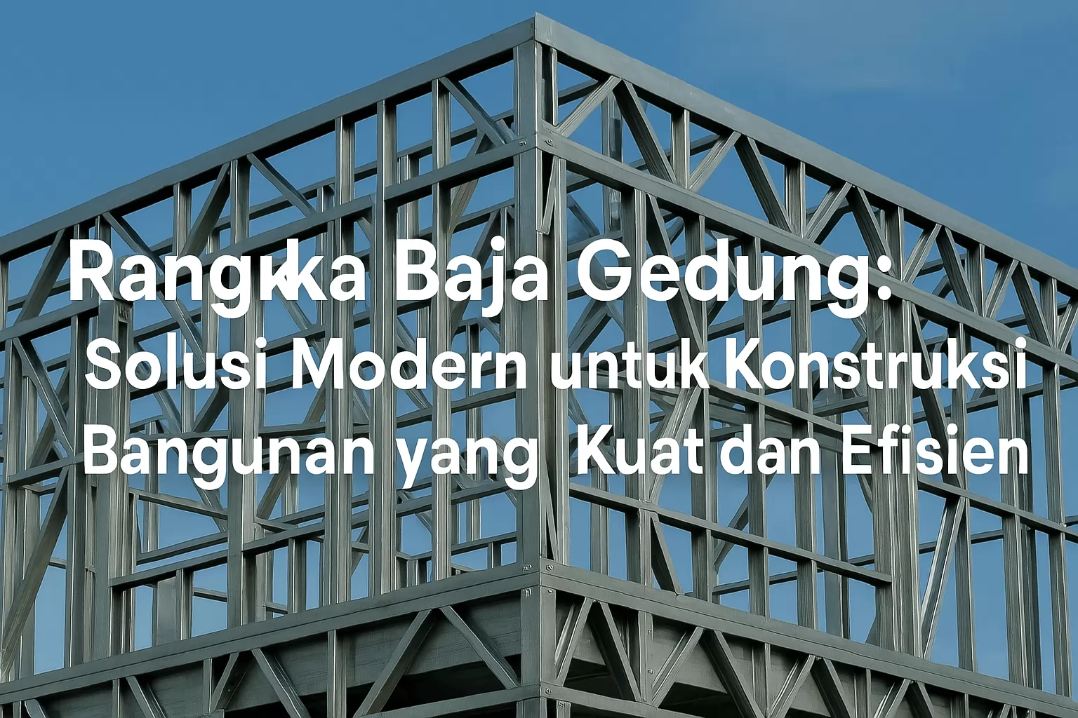Rangka Baja Gedung: Solusi Modern untuk Konstruksi Bangunan yang Kuat dan Efisien