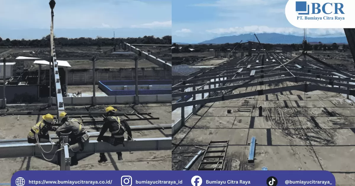Membangun Gudang Industri yang Kuat dan Efisien dengan Struktur Baja: Strategi Investasi Jangka Panjang
