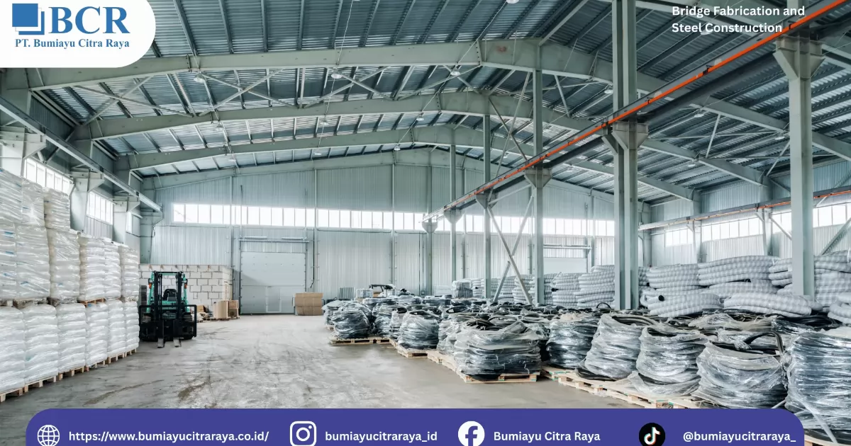 Struktur Rangka Baja Gudang dan Pabrik - Artikel Konstruksi Baja