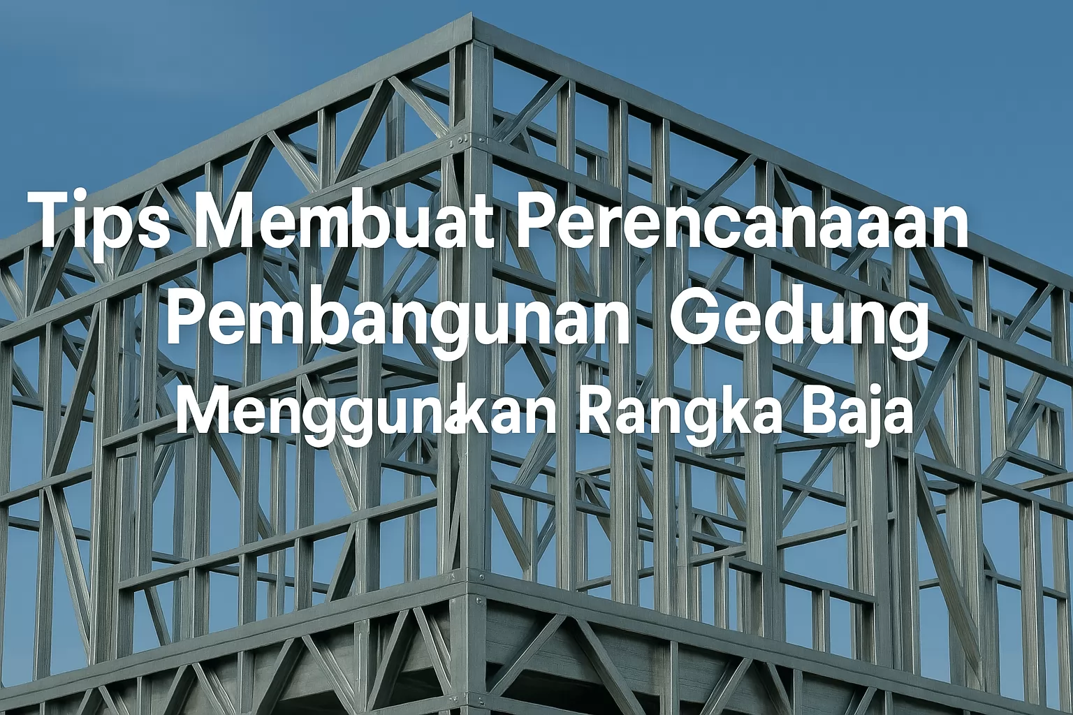 Tips Membuat Perencanaan Pembangunan Gedung Menggunakan Rangka Baja
