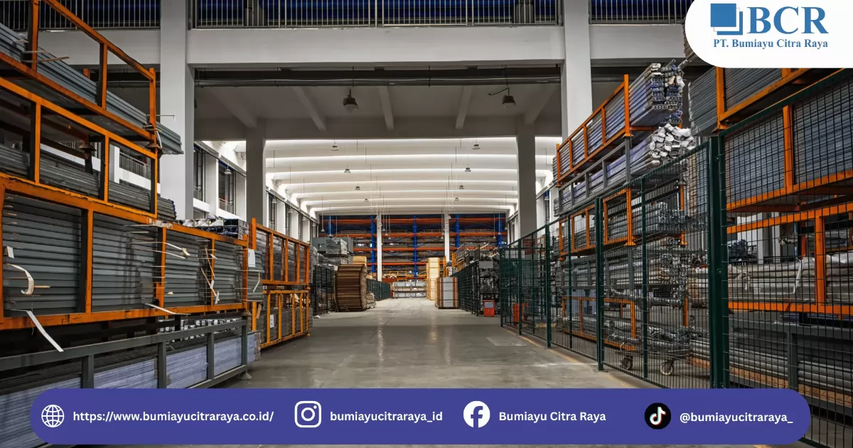 Tips Merawat dan Merencanakan Gudang Pabrik Tahan Lama - Artikel Konstruksi Baja