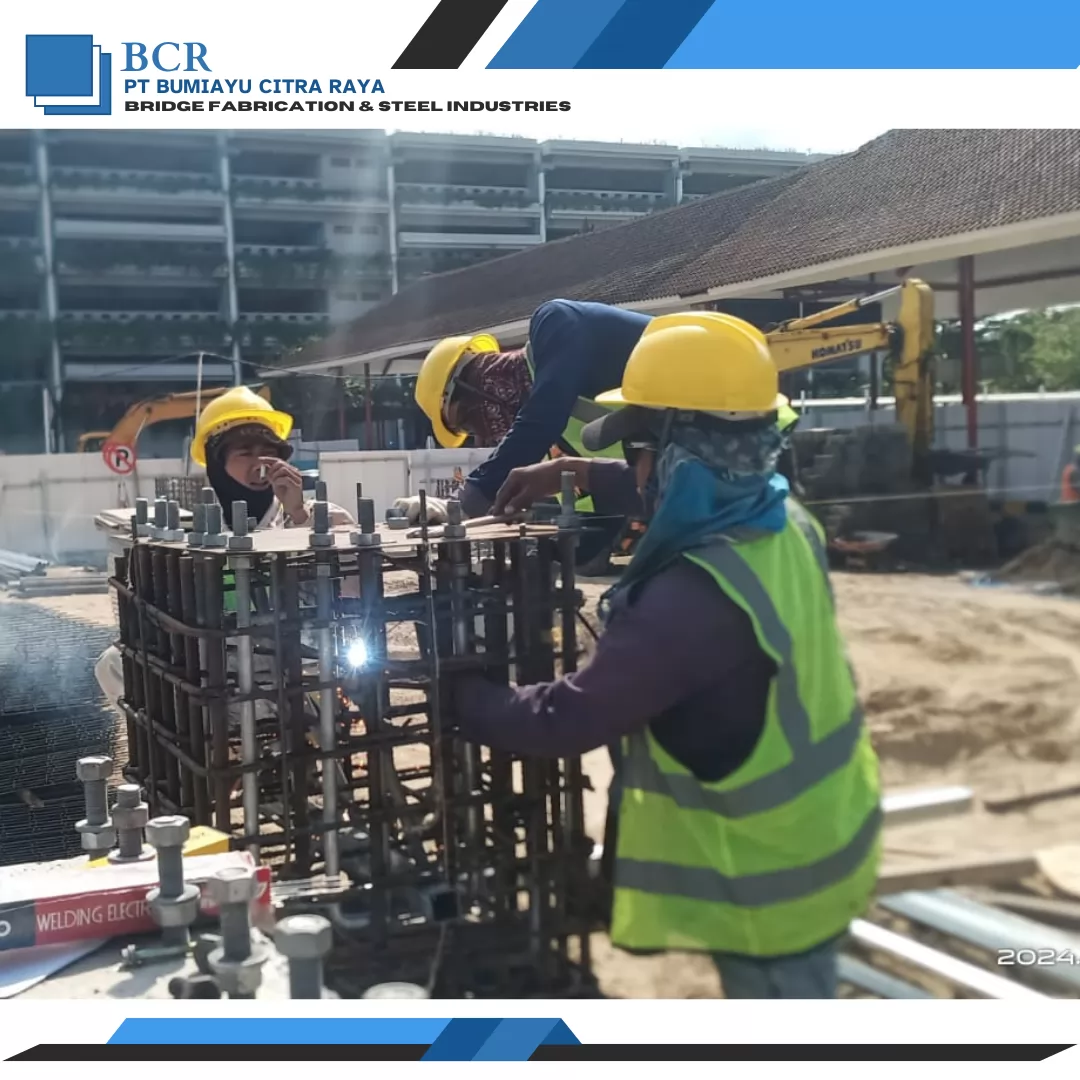 Proyek Erection Struktur Baja - PT. Bumiayu Citra Raya